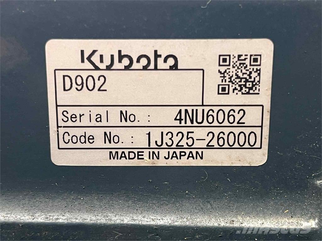 Kubota D902-EF07 motor Motoren