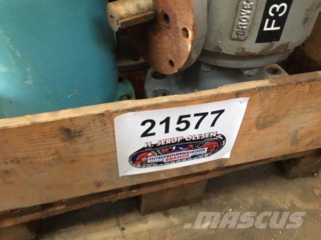  Kugleventiler med flanger Overige componenten