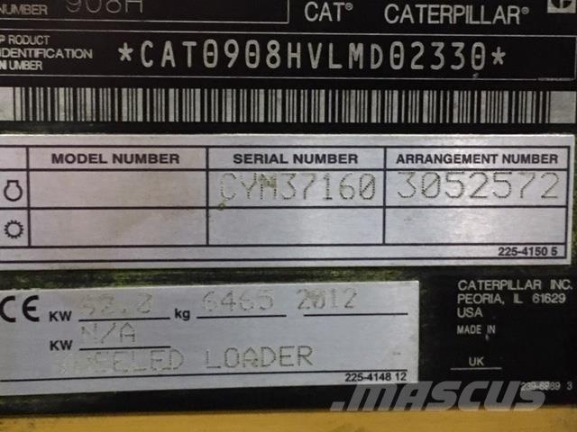  Løftebom ex. Cat 908H Overige componenten