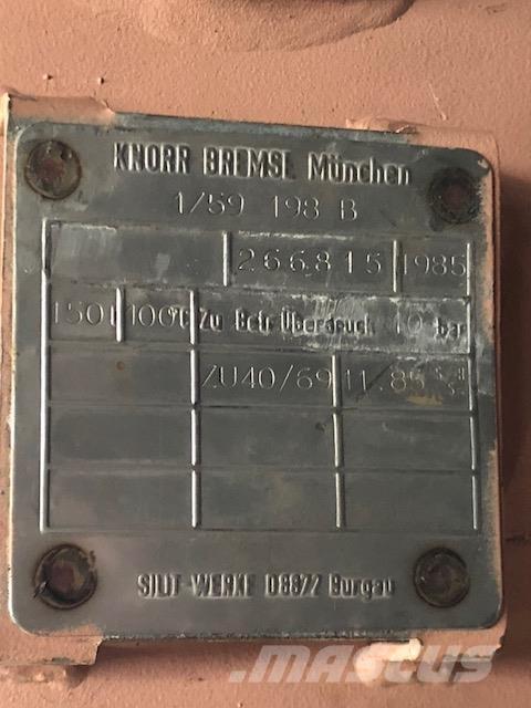  Lufttanke - 2 stk. Overige componenten