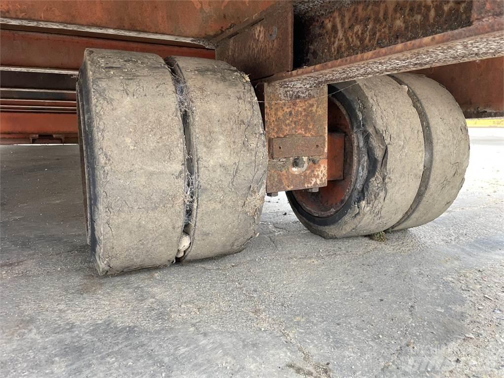 Mafi trailer 20ft - 25 ton Diepladers