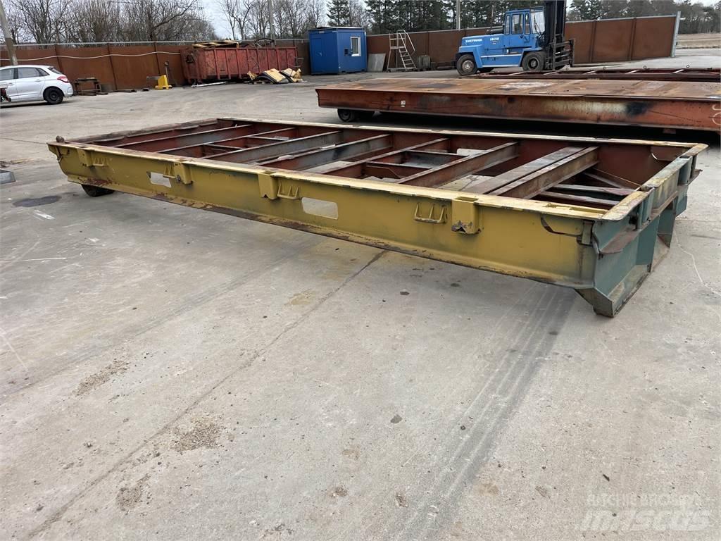  Maft trailer 20ft - 25 ton Diepladers