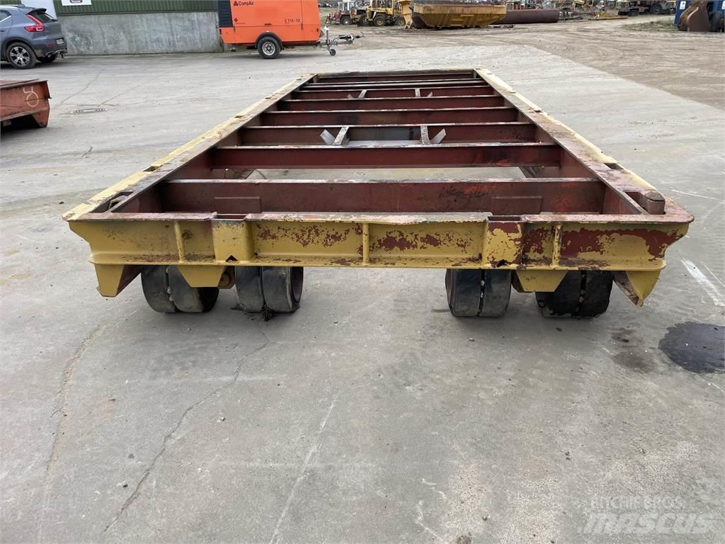  Maft trailer 20ft - 25 ton Diepladers