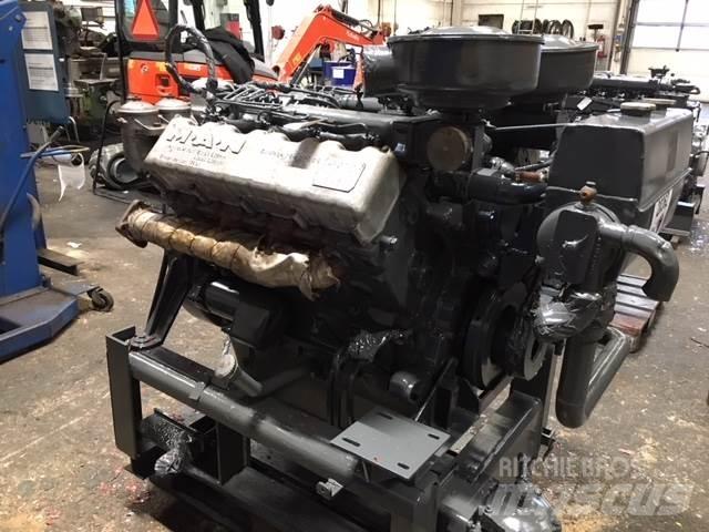 MAN D2858M V8 motor Motoren