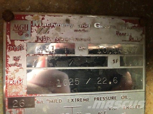  MGH gear Type 431T Versnellingsbakken