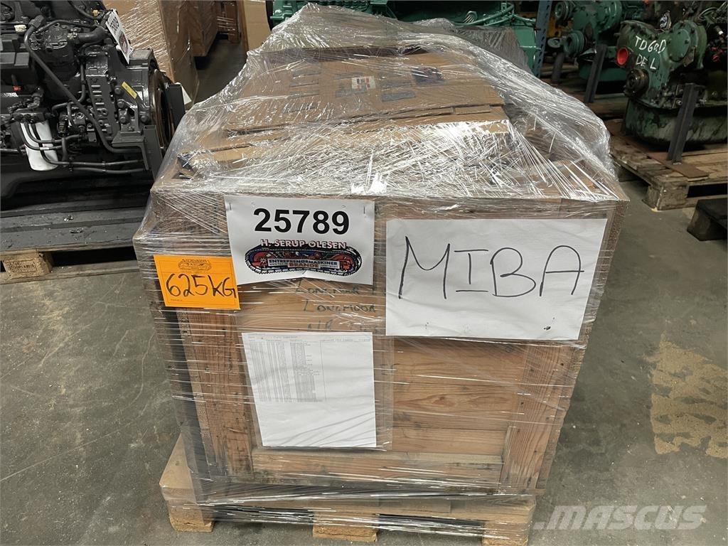  Miba reservedele Overige componenten