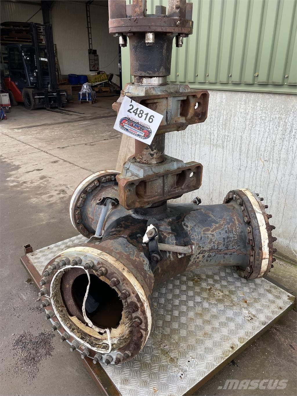  Mølleaksel Overige componenten