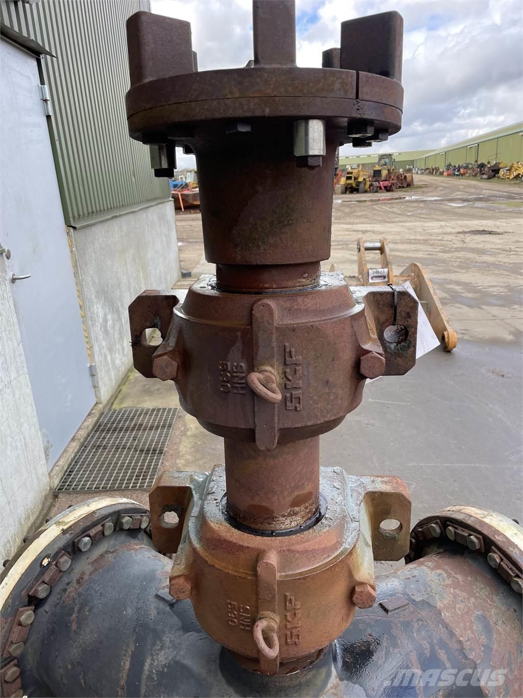  Mølleaksel Overige componenten