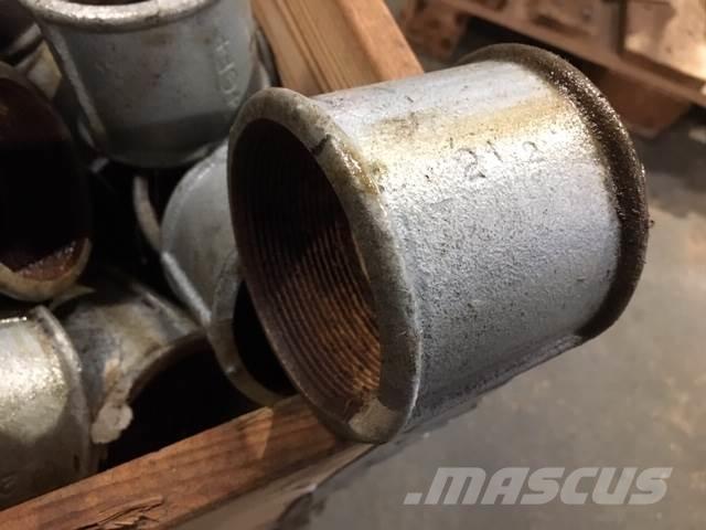  Muffer 2 1/2 galv. Overige componenten