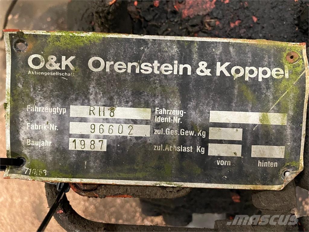 O&K RH8 Køregear Transmissie