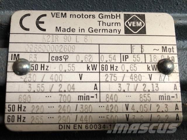  Omrører Overige componenten