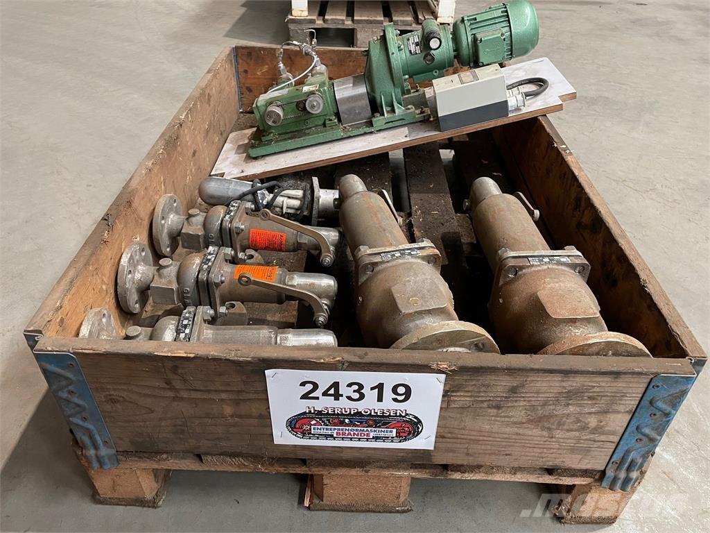  Overtryksventiler mm Overige componenten