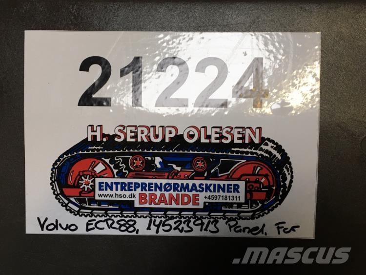  Panel ex. Volvo ECR88 Overige componenten