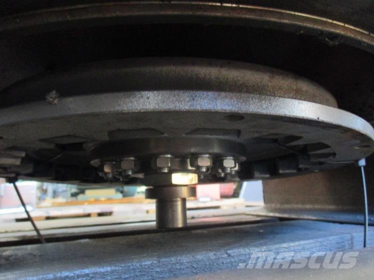  PTO flange med remskive Overige componenten