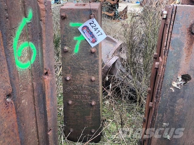  Rammeslag ca. 1250 kg Overige componenten