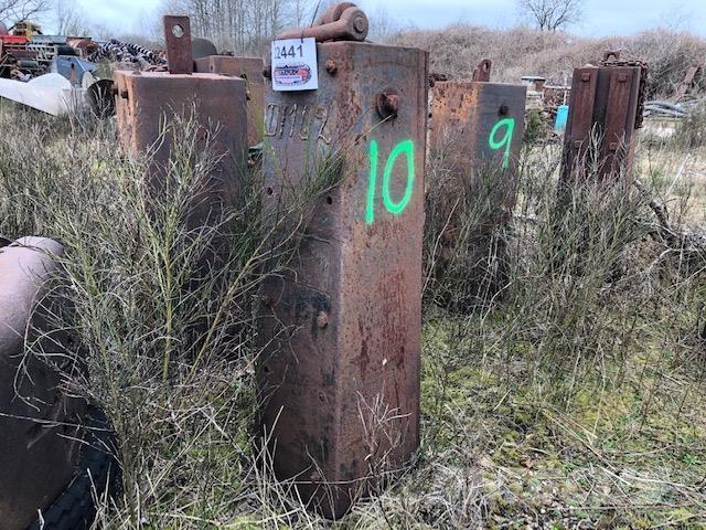  Rammeslag ca. 2000 kg Overige componenten