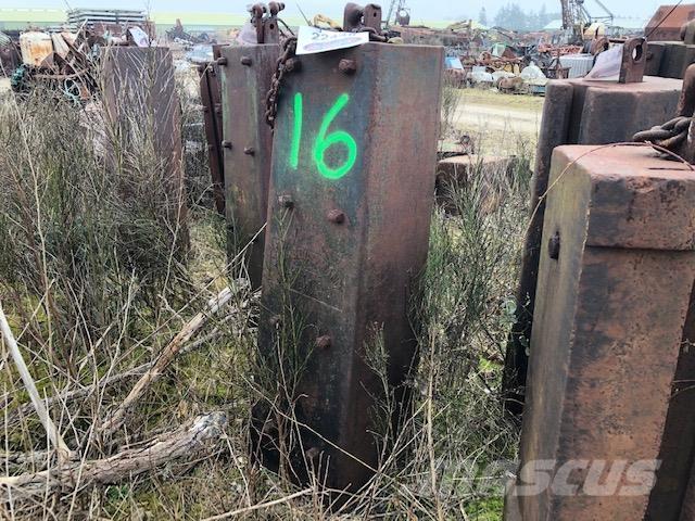  Rammeslag ca. 2000 kg Overige componenten