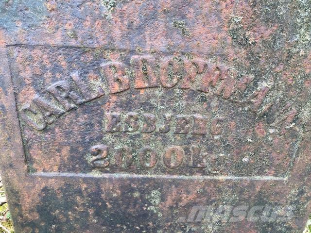  Rammeslag ca. 2000 kg Overige componenten