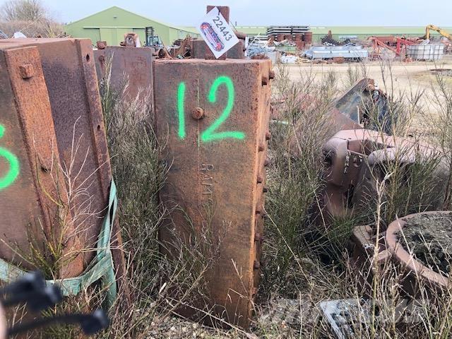  Rammeslag ca. 3000 kg Overige componenten