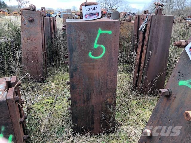  Rammeslag ca. 3000 kg Overige componenten