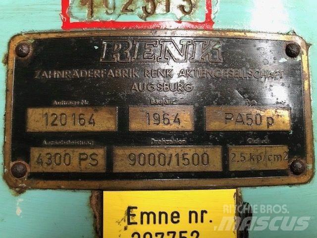 Renk gear type PA50p Versnellingsbakken