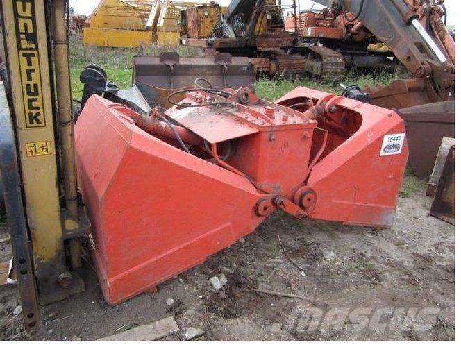  Sandgrab el/hydr. - 1 kbm Grijpers