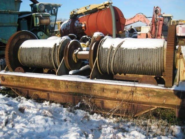  Spil - 40 mm wire Takels, lieren en materiaalliften