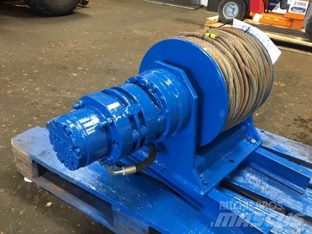  Spil, hydr. med wire Takels, lieren en materiaalliften