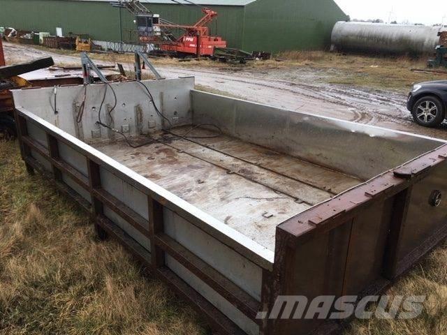  Stålkar, rustfrit Overige componenten