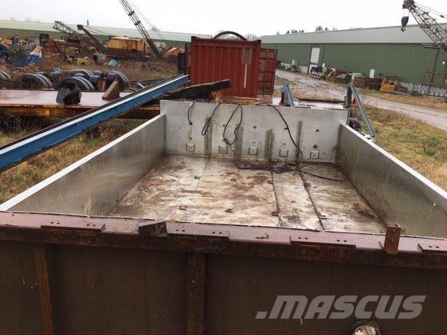  Stålkar, rustfrit Overige componenten