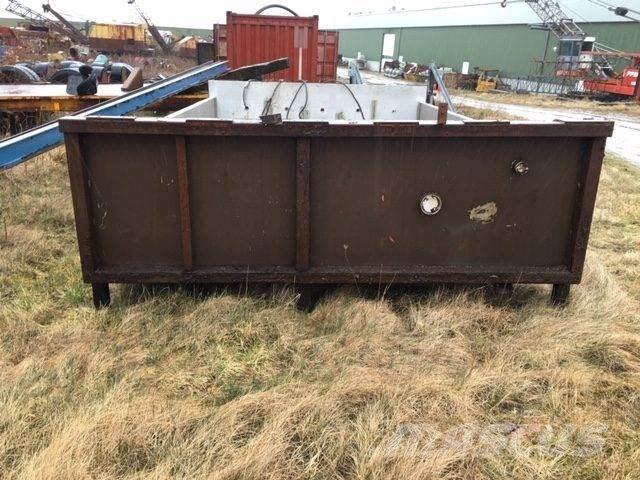  Stålkar, rustfrit Overige componenten