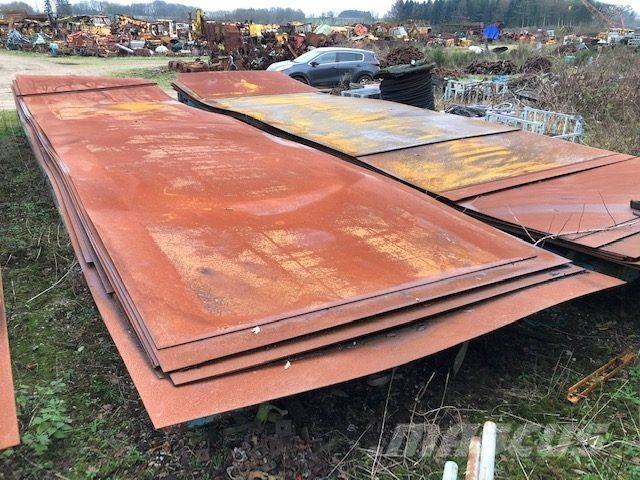  Stålplade 12000x3000x5 mm Overige componenten