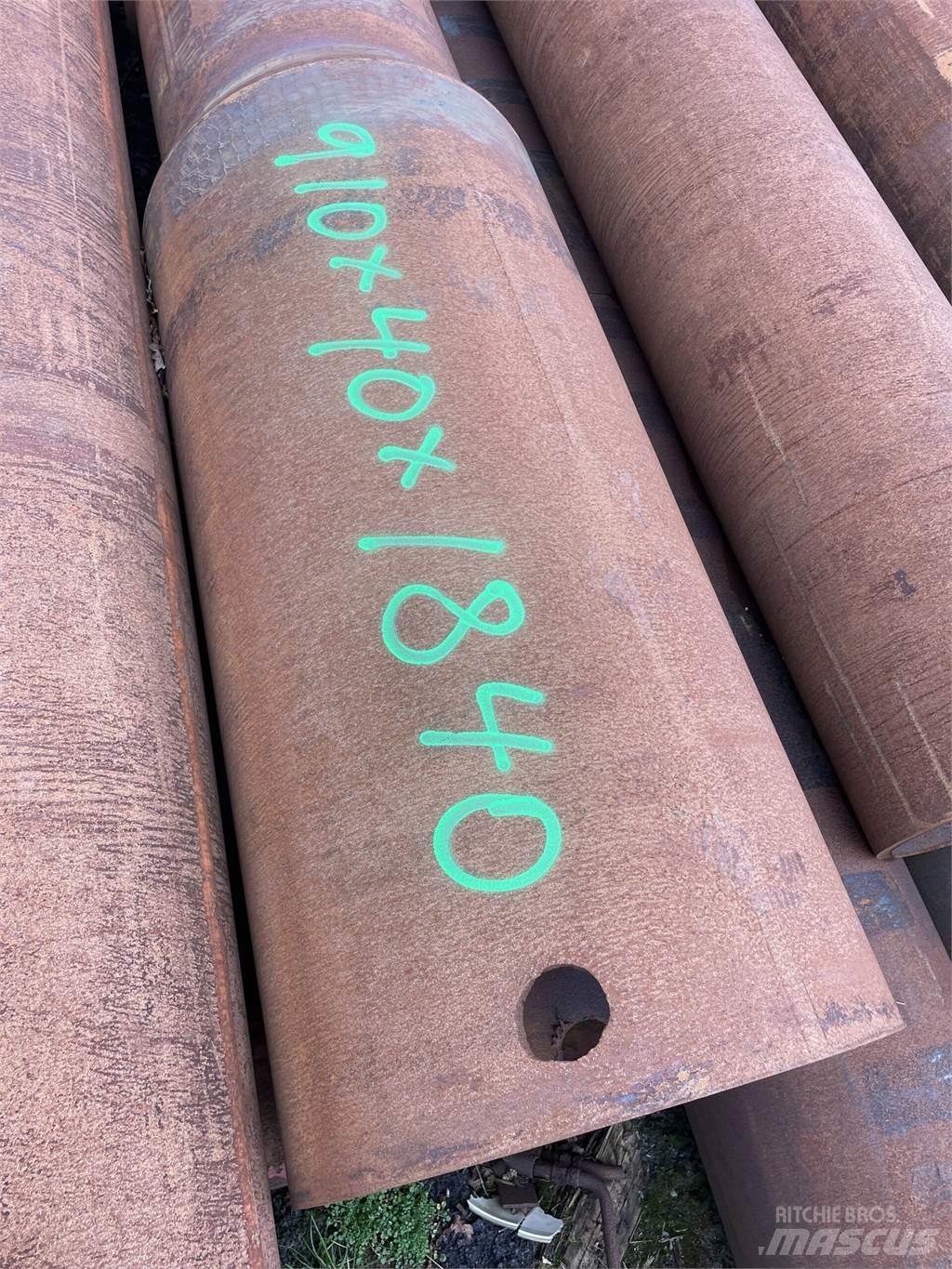  Stålrør ø910x40x1840 mm Pijpleidingapparatuur