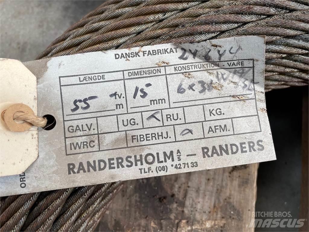  Stålwire Ø15 mm Kranen onderdelen en gereedschap