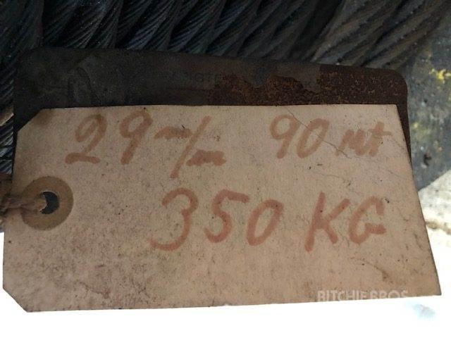  Stålwire Ø29 mm Kranen onderdelen en gereedschap