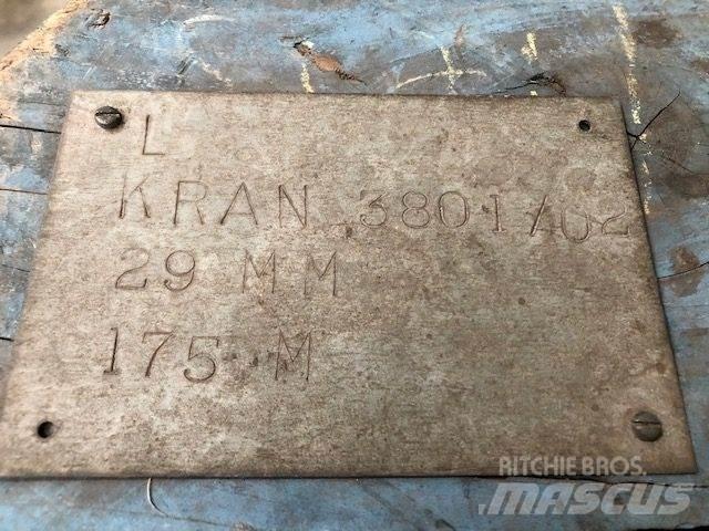  Stålwire Ø29 mm Kranen onderdelen en gereedschap