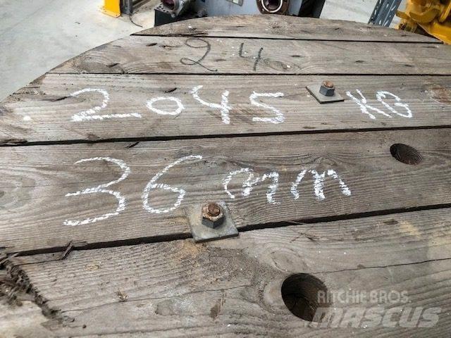  Stålwire Ø36 mm Kranen onderdelen en gereedschap