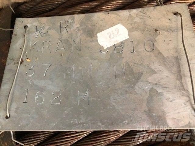 Stålwire Ø37 mm Kranen onderdelen en gereedschap