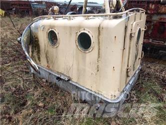  Styrehus, aluminium - ex Svend Werkboten en pontons