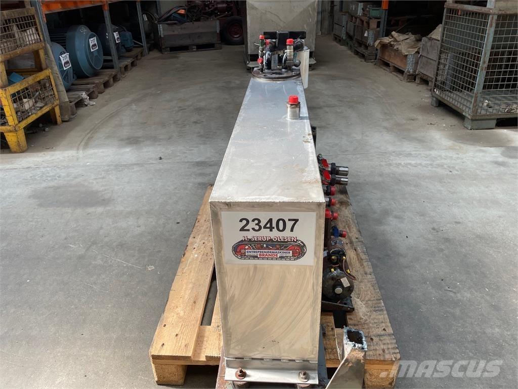  Tank, rustfri - ca. 200 Ltr. Overige componenten