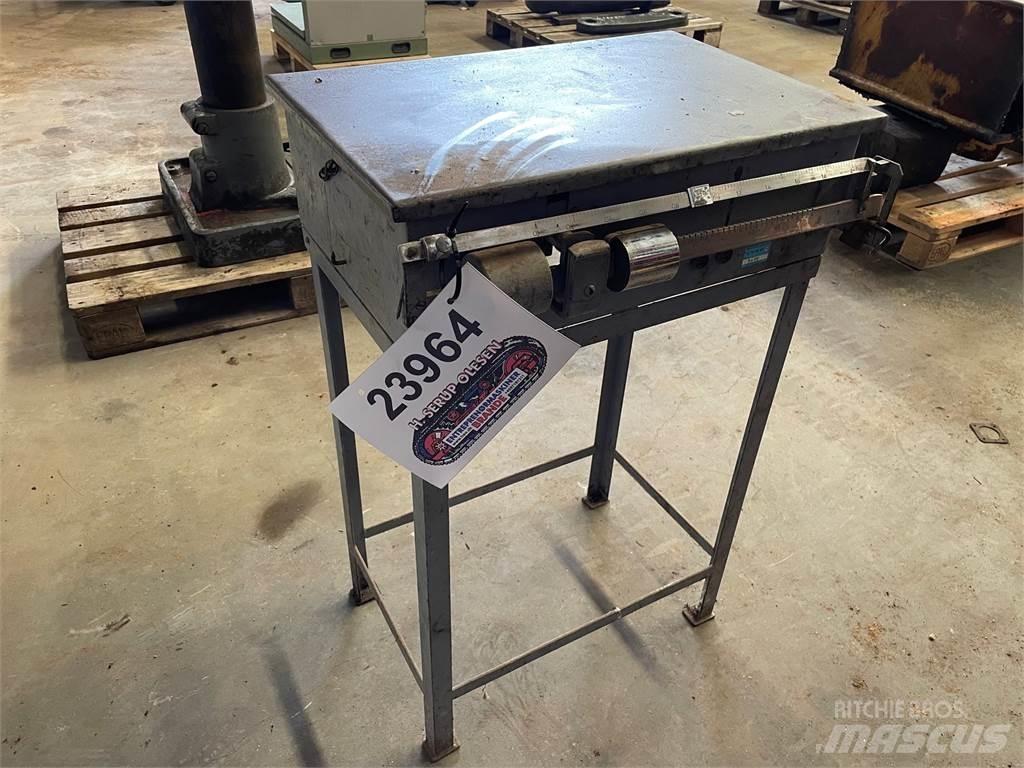  Vægt, mekanisk 76 kg Overige componenten