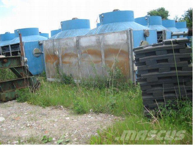  Vandkølere, dobbelt - 10 stk. Overige componenten