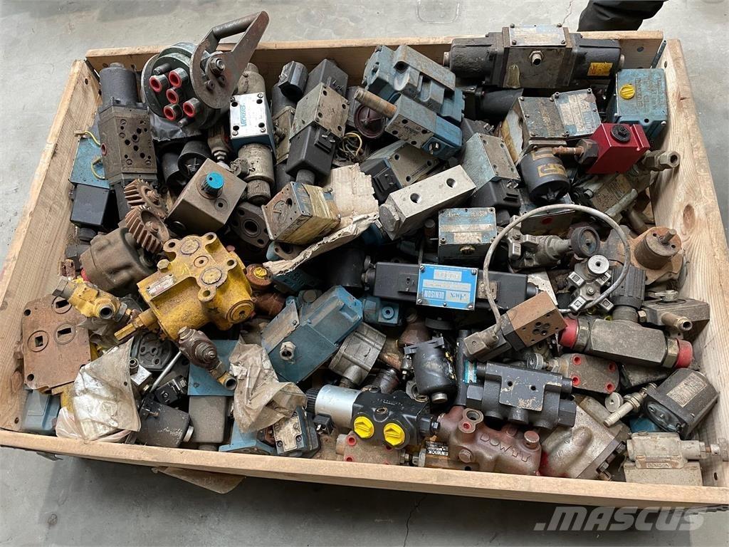 Ventiler, el og hydraulik Overige componenten