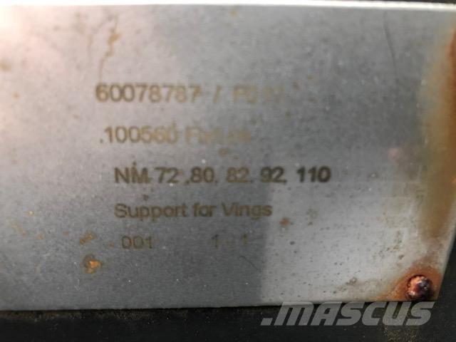  Vingebukke møllevinger Overige componenten