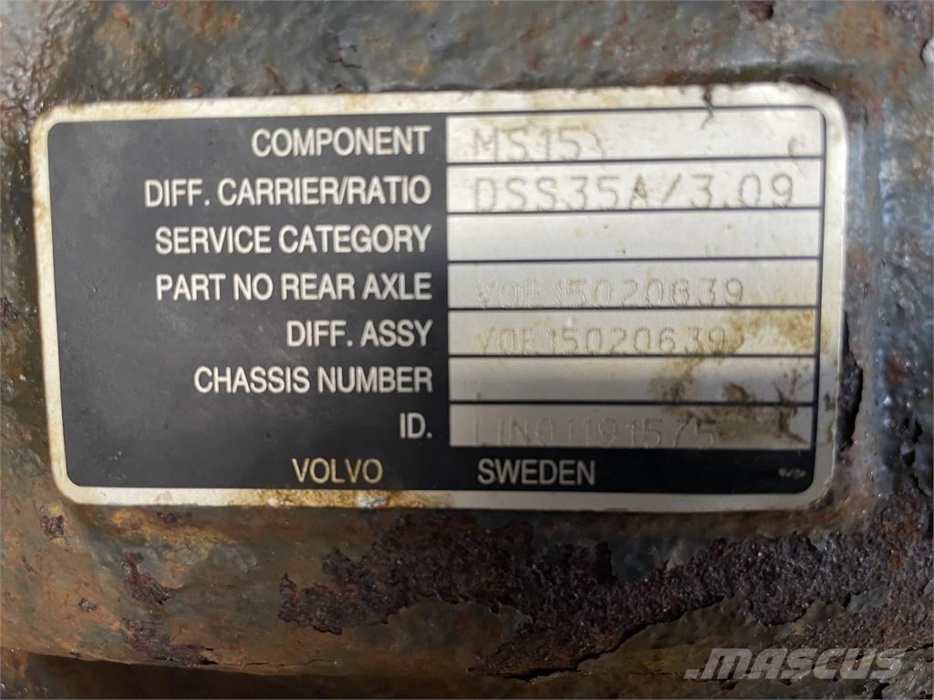 Volvo A40E bagaksel Assen