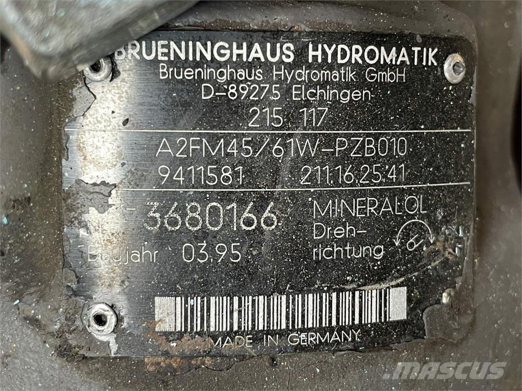 Volvo EW150 Krøjegear Transmissie
