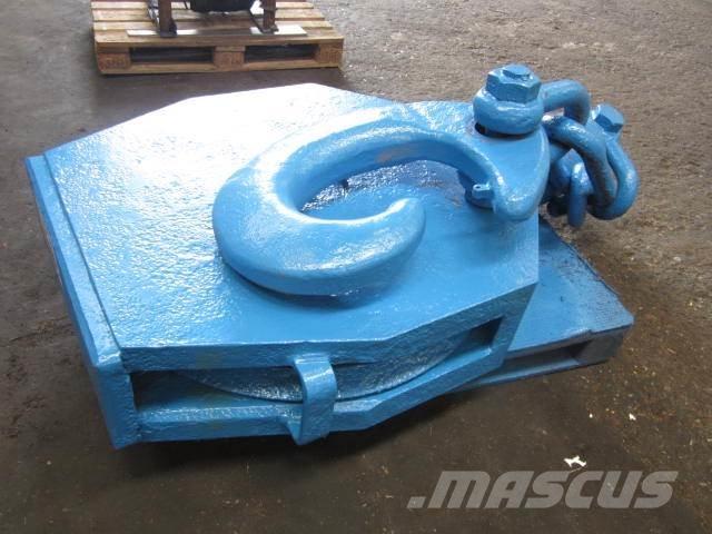  Wireblok - ca. 100 ton Kranen onderdelen en gereedschap