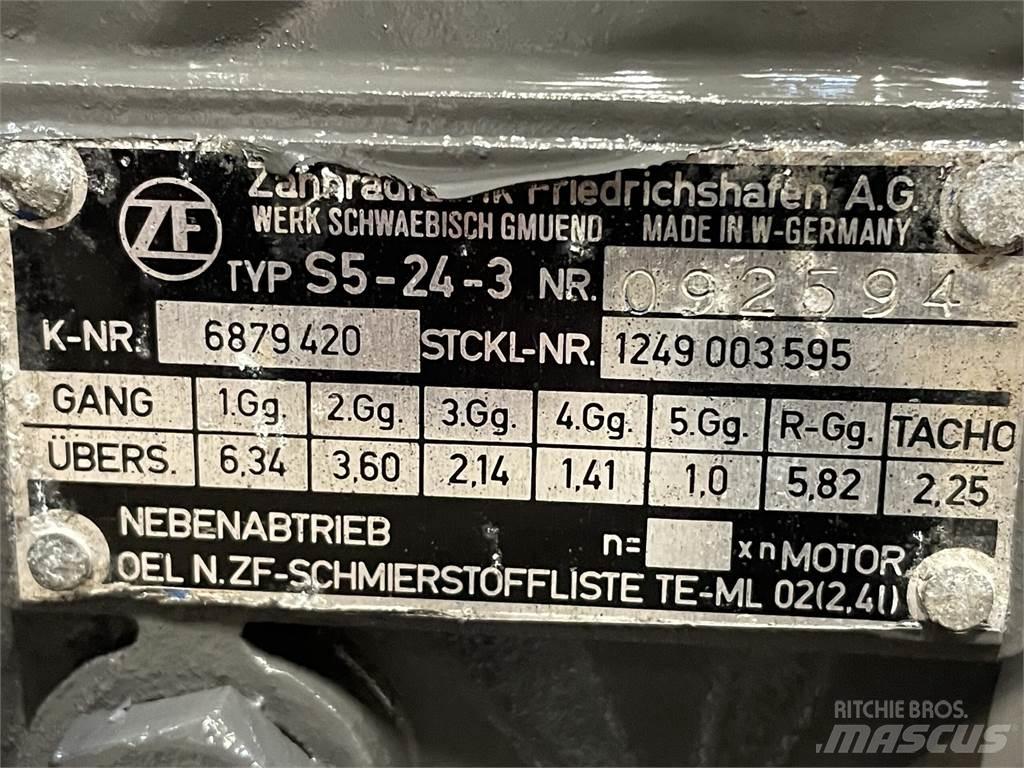 ZF gearkasse type S5-24-3 Transmissie