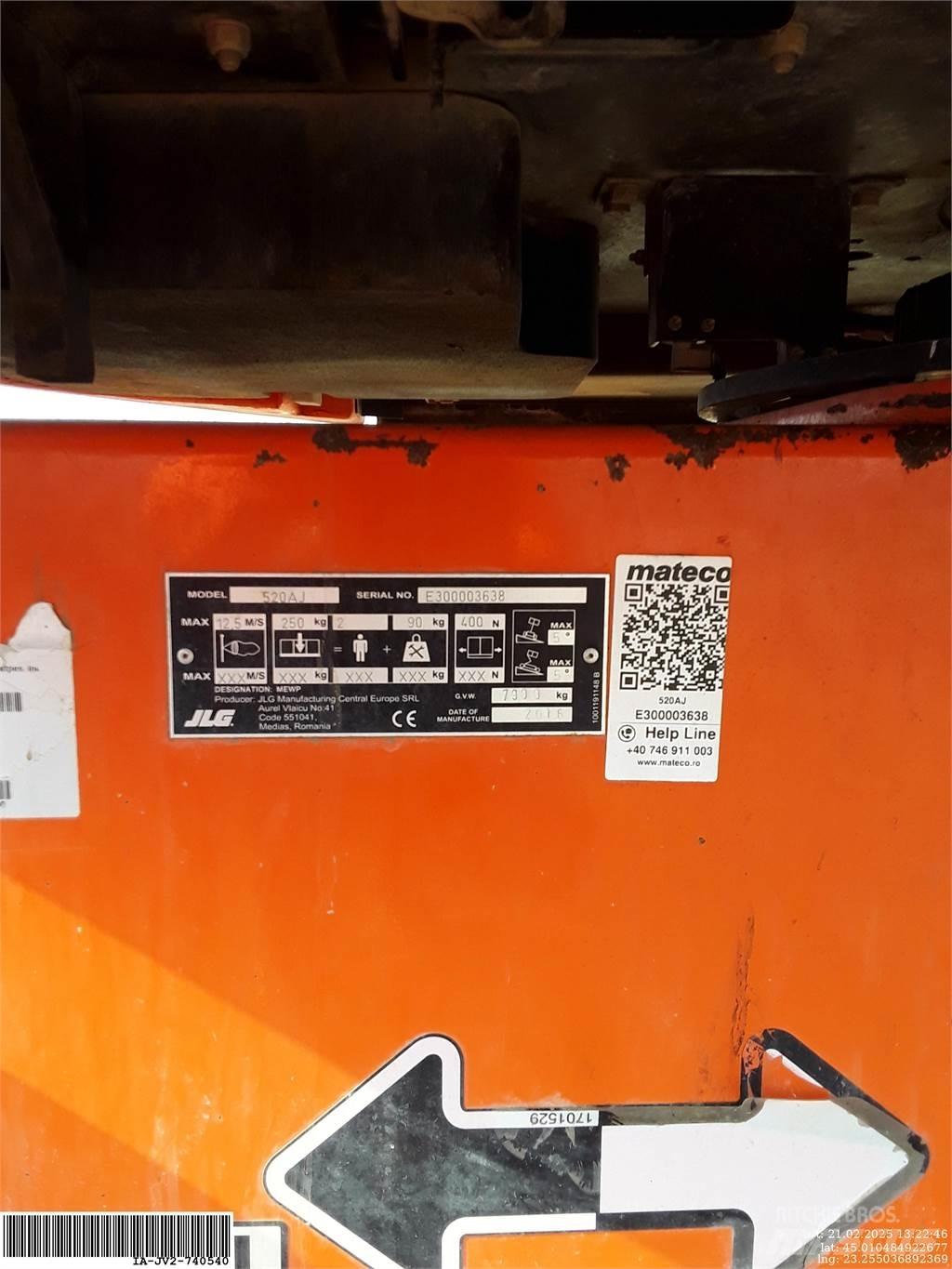 JLG 520AJ Knikarmhoogwerkers