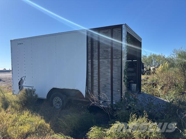 Atco 8X16 Gesloten opbouw trailers